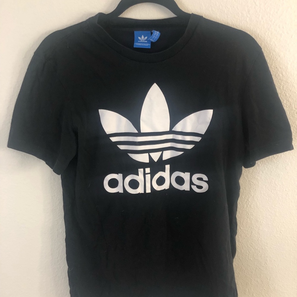 adidas trefoil tee